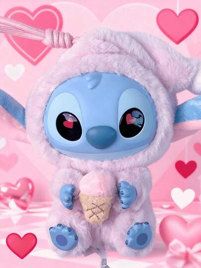 1. Stitch: Hur trött du än är måste du äta något! Den här serien innehåller plyschleksaker, blindaskar och samlarleksaker. Stitch håller i en munk, bubbelte och ananasglass med en söt design. Lämplig för temafestdekorationer och även en utmärkt present till vänner och jul. Blindaskar, nyckelringar, presenter till vänner och blindpåsar i slumpmässiga färger och stilar.