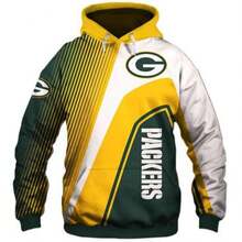 GREE-N BA-Y PACKER-S New Style Football Baseball Hoodies Breathable Pullover Sports Hoodies Sweatshirts 2 - 彩色 - 查看 2