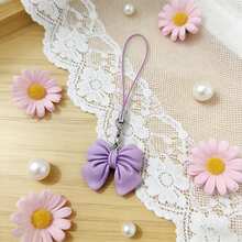 Colorful And Uniquely Shaped Bow Tie Pendant, USB Pendant, Backpack Pendant, And Phone Pendant; Beaded Phone Pendant, Phone Lanyard, Wristband, Necklace, And Pearl Beaded Jewelry. - Multicolor - View 6