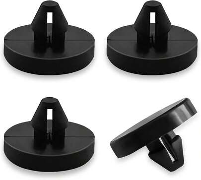 4pcs Brake Clutch Pedal Stopper Pad Replacement Part Car Brake Light Switch