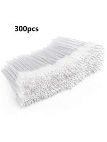 100/50支装睫毛刷、睫毛膏刷（带容器）、一次性软毛眉刷、睫毛嫁接刷、眉刷、蓖麻油刷（并非所有SKU都装在瓶子里）（多种颜色可选）