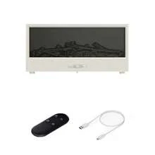 3D Flame Aroma Diffuser, Color Changing Ambient Lighting, Remote Control, Ultrasonic Mist Humidifier, Suitable For Office, Bedroom, Holiday Gift