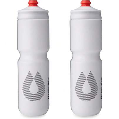 mhjHydraPak - Botella polar - Botella de agua ligera Breakaway Surge para bicicleta paquete de 2 unidades alto flujo ciclismo y deportes blanco 880 ml/ 30 onzassleeping Bags
