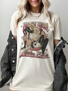 Vintage Shirt, Fallout Vintage Shirt, Vault – Tec Boy Shirt (2) - 白色 - 查看 1