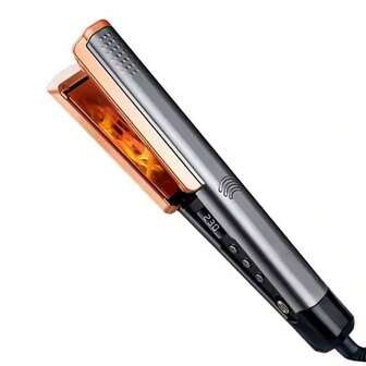 Professional Steam Hair Straightener, Portable Steam Hair Straightening Iron