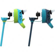 mhjContigo - Paquete de 2 botellas de agua Aubrey de 20 onzas con popote de silicona limpiable tapa a prueba de derrames apto para lavaplatos frambuesa lima fresca arándano enebro sin BPAsleeping Bags - Frambuesa azullima fresca y arndanoenebro - Ver 4