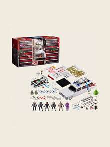 Hasbro Plasma Series - Ectomobile, Deluxe Model - Anniversary Edition, Roleplay Costumes, Surprise Gift For Fans And Collectors, Festival Gift, Adult Collectible Set, Lights & Sounds, With Action Figure | Not Battery Included - Red - View 12