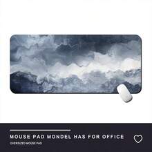 31.5" X 11.8" Extra Large Creative Design Mouse Pad, Non-Slip Desk Mat For Computer/Office/Keyboard/Laptop - gray blue - View 8