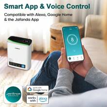 mhjJafända Purificadores de Aire para Hogar Habitación Grande de Hasta 1100 Pies Cuadrados Filtro HEPA Carbón Activado que Elimina el 99.97% Polvo Olor al Humo Polen con Alexa APPsleeping Bags - 219160866 - Ver 7