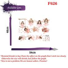 Watercolor Magic Fairy Butterfly Garden Forest Wall Stickers Decals Bedroom Playroom Living Room Home Wall Decor - Multicolor - View 10