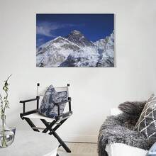 Arte de pared en lienzo Monte Himalayas Nepal Gerbirge Impresiones en lienzo de Arte de pared Pinturas Obras de arte Cuadros Pósters para decoración de sala de estar y dormitorio, regalo para boda, Navidad, Día de la Madre, cuadros decorativos para sala, póster, con marco, pósters, cuadros para la pared, marcos para cuadros, cuadro, Virgen de Guadalupe, salas - transparente - Ver 3