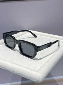 1 chiếc kính vuông kiểu retro unisex, gọng nhỏ dành cho nữ, phụ kiện thời trang cho phong cách đường phố, đeo hàng ngày, chụp ảnh, mua sắm, đạp xe, du lịch, bãi biển, lái xe, dạo phố, kỳ nghỉ, hoạt động ngoài trời. Món quà hoàn hảo cho sinh nhật, ngày lễ, tiệc tùng, Giáng sinh. - Khung đen - Xem 13
