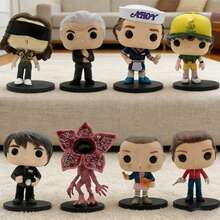 Steve Demogorgon Collectible Model With Display Base, Festive Treats, Xmas Stocking Picks, Boys' Gift Picks, Girls' Gift Picks, Boys Stocking Picks, Girls Stocking Picks, Stylish Toys For Girls (The Marks On The Product Are Part Of The Character's Unique Style, Not Dirt) - Multicolor - View 6