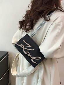 女士小手提包、经典单肩包、可爱手拿包和托特包 - 黑色 - 查看 6