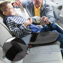Inflatable Car Booster Seat Cushion Travel PVC For Kids Toddlers W/ Storage Bag - A - View 7