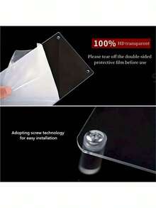 1 قطعة حامل عرض أكريليك متعدد الطبقات، منظم تخزين منزلي، عرض منتج للعطور والمستحضرات التجميلية والتحف والألعاب وديكورات الحفلات. رف منظم متدرج للمكياج، رفوف متعددة الطبقات لعرض العطور ومستحضرات العناية بالبشرة والمستحضرات التجميلية في غرفة المعيشة والحمام والنوم والديكور المنزلي. - شفاف - مشاهدة 5