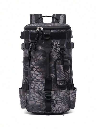 Men's Fishing Bag Backpack - Diagonal Tackle Box, Suitable For Fishing Gear And Accessories | Unisex Fishing Gear Storage Bag | Outdoor Hiking, Hiking Backpack, Men's Multifunctional Backpack, Outdoor Travel Bag, Father's Day, Birthday, Graduation, Christmas Travel Gift, Gift For Boyfriend, Men's Backpack