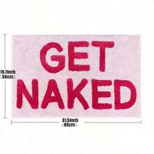 Flannel Get Bath Cute Bathroom Rugs Non Slip Microfiber Bath Rugs Funny Bathroom Decor Apartment Pink Bath Bathtub, Funny Bath, Bright Blue Marble Bath, Non Slip Thick Bathroom, Bathroom, Half Circle Bath, Home Bathroom Accessory, Bathtub, Playful Home Decor, Washable, Durable Floor, Decorative Floor, Cozy Bathroom Setup, Apartment Living - Nhiều màu - Xem 8