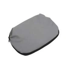 Bolsa de almacenamiento de cable digital, adaptador de corriente multifunción, cable de datos, auriculares, cargador portátil mini, banco de energía, bolsa de cosméticos - Negro - Ver 8