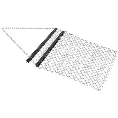 Quad Chain Harrow 155 X 123.5 Cm Farm Harrow For Quads, ATVs And Tractors Field Harrow