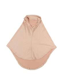 1pc Elegant Muslim Women'S Hijab Caps, Solid Color Fashionable Minimalist Hijab, Full Headscarf Cap, Lightweight, Breathable, Fitted, Hand Wash Only, Fashion Accessory Hair Sleep Cap - Multicolor - View 13