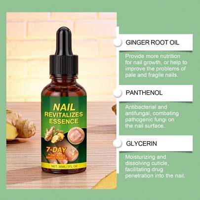 30ml Nail Care Serum - Nourishing, Strengthening, Glossy Nail Treatment, Gentle Cuticle & Nail Tip Care