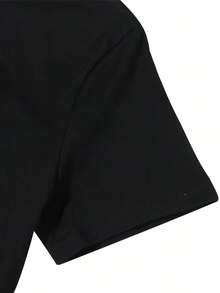 Lucky Girl 2026 Baby On The Way T Shirt Black Green Shamrock Design St Patrick's Day Pregnancy Announcement Shirt - 黑色 - 查看 3