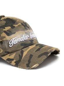 1顶字母刺绣迷彩棒球帽，男女情侣款，时尚休闲做旧弯檐帽 - 彩色 - 查看 9