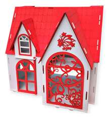 Kids Dollhouse Kits - Rojo - View 12