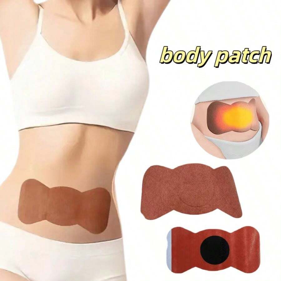 1片天然草本腹部贴，植物萃取腰腹贴，广受欢迎的女士腹部贴，保暖透气，居家日常使用，草本萃取，腹部护理，适合日常居家使用