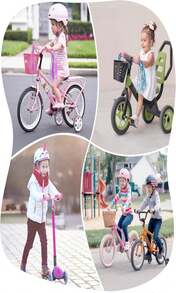 SAPLIZE Bike Handlebar Grips, For Kids Girls Boys Bikes, Balance Bikes, Road Bikes And Sctoors, Length 49", Soft And Comfortable - ColorE - View 6