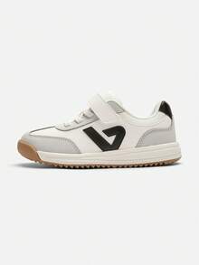 Balabala Sepatu Lari Anak, Sepatu Sneaker Ringan Unisex, Musim Semi/Gugur 2026 - nada hitam putih - View 2