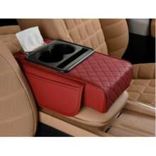 2026 Model High-Grade Faux Leather Car Armrest Box, Multifunctional Interior Accessory With Removable Cup Holder And Built-In Tissue Box, Comfortable Elbow Support To Enhance Driving Experience, Easy-To-Clean Modern Design, Provides Ample Storage Space, Universal Car Armrest Box Storage Upgrade Solution, Suitable For Daily Driving And Long-Distance Travel - Multicolor - View 13