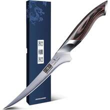 mhjHOSHANHO Cuchillo de Filete Profesional Cuchillo para Pescado de Acero Inoxidable Cuchillos de Cocina Súper Afilado Cuchillo de Filetear con Mango Ergonómicosleeping Bags - 219767252 - Ver 1