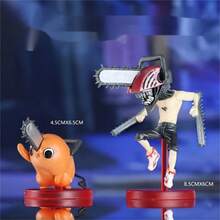 Four  Figures Anime Peripheral Cartoon Chainsaw Dog Dolls Toys Ornaments Models Manufacturer In Stock Wholesale - 四 - 查看 9