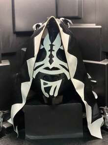 Mascara Espuma Luchador Don LA PARK lucha libre Alta Calidad - Negro - Ver 1