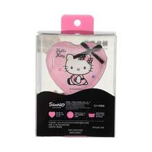 Miniso Sanrio Hello Kitty 閃亮派對系列棉花糖粉撲組－心形雙頭粉撲（粉色與黑色），附 Hello Kitty 圖案，附粉色塑膠收納籃，柔軟蓬鬆觸感，適合日常化妝與補妝（1件） - 彩色 - 查看 6