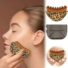 Lymphatic Contour Face Brush, Massage Eye & Neck Care Brush - Multicolor - View 1