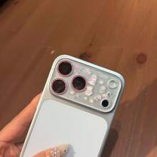 Apple 17 Pro/ProMax Lens Stickers + Transparent Decorative Stickers For DIY Stickers. Cute Pink-Themed Soft And Cute Style Stickers. - Clear - View 8