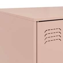vidaXL Mesa baixa rosa 67x50x44 cm cinza - Rosa - Ver 10