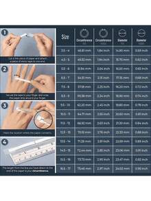 1pc Stainless Steel Couple Rings, Wave Design Engagement/Wedding Rings For Men & Women, Jewelry Gift - Women - View 10