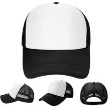 Custom Baseball Cap Design Your Own Logo Text Name Personalized Trucker Hat For Men Women#Rad - Pureblack - Xem 9