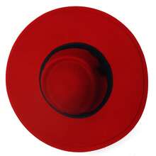 VECRY 女士 100% 羊毛宽檐毡羽毛鸡尾酒会英式正式派对帽 - 029M - 查看 5