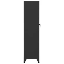 vidaXL Armadio a cassetti Antracite 38x45x180 cm Acciaio - Grigio - Visualizzare 5