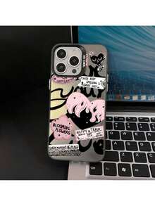 Local Delivery LoveHeartGraffitiPhoneCase161514131211ProMaxXXRXSMAX87PlusDrop-ProofMatteBackCoverWithcharm,CutePhoneCaseForLipstickHolder,GlossyPhoneCase,ShockproofCover,PortableShell,CuteDecorativeProtectiveCover,FashionableDesignDurableModelSuitableForUsersOrGiftRecipients - Negro - Ver 6