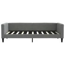 vidaXL Lámpara de día con gigoña y tiroirs sin matelas 90x190 cm - Gris - Ver 7