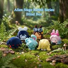 ONE PIECE Figuras de la serie Alien Stage Rabbit en caja ciega, mercancía de figuras misteriosas con licencia oficial de Anime ALNST - Multicolor - Ver 2