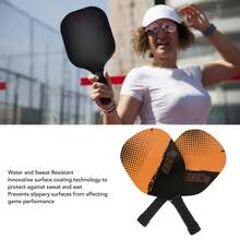 Peak Beach Wooden Beach Racket Set - 2 Rackets And 4 Balls. A Fun And Portable Sports Game For The Whole Family, Ideal For The Beach, Park, Garden And Travel.