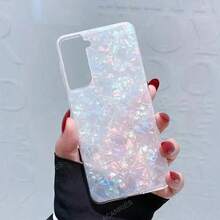 Apple Holographic Rainbow Shell Pattern Phone Case Waterproof Shockproof Anti-Fall Scratch Resistant - 款式2(1pc) - 查看 2