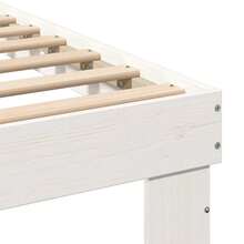vidaXL Quadro de luz com tête de lit branco 200 x 200 cm pino maciço - Branco - Ver 8